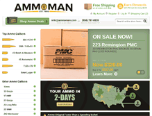 Tablet Screenshot of ammoman.com
